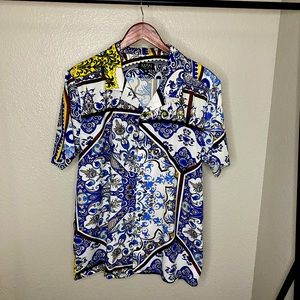 Men’s Patterned Revere Shirt